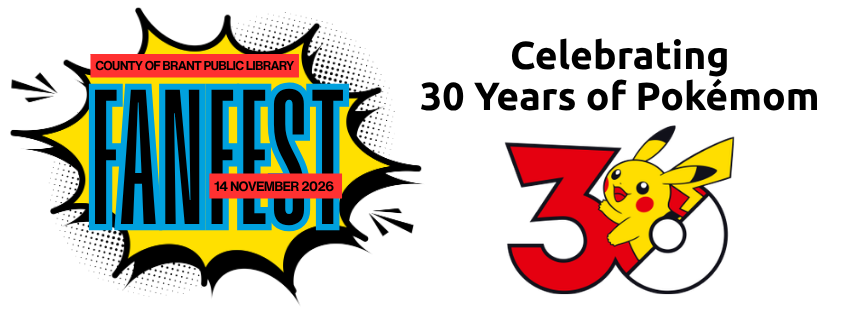 a banner image with the FanFest Logo and the Pokemon logo with Pikachu, a loveable character from the franchise.